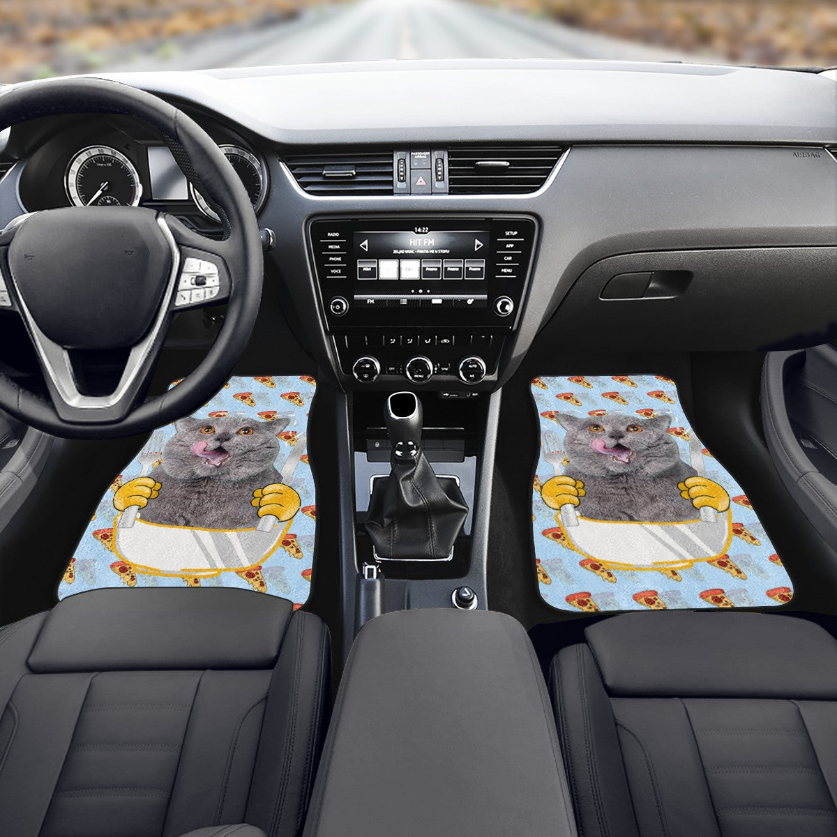 Cat Custom Car Floor Mats