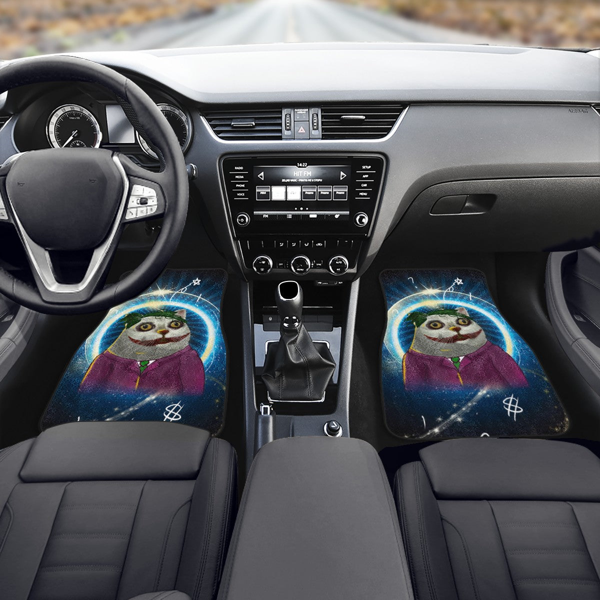 Cat Custom Car Floor Mats