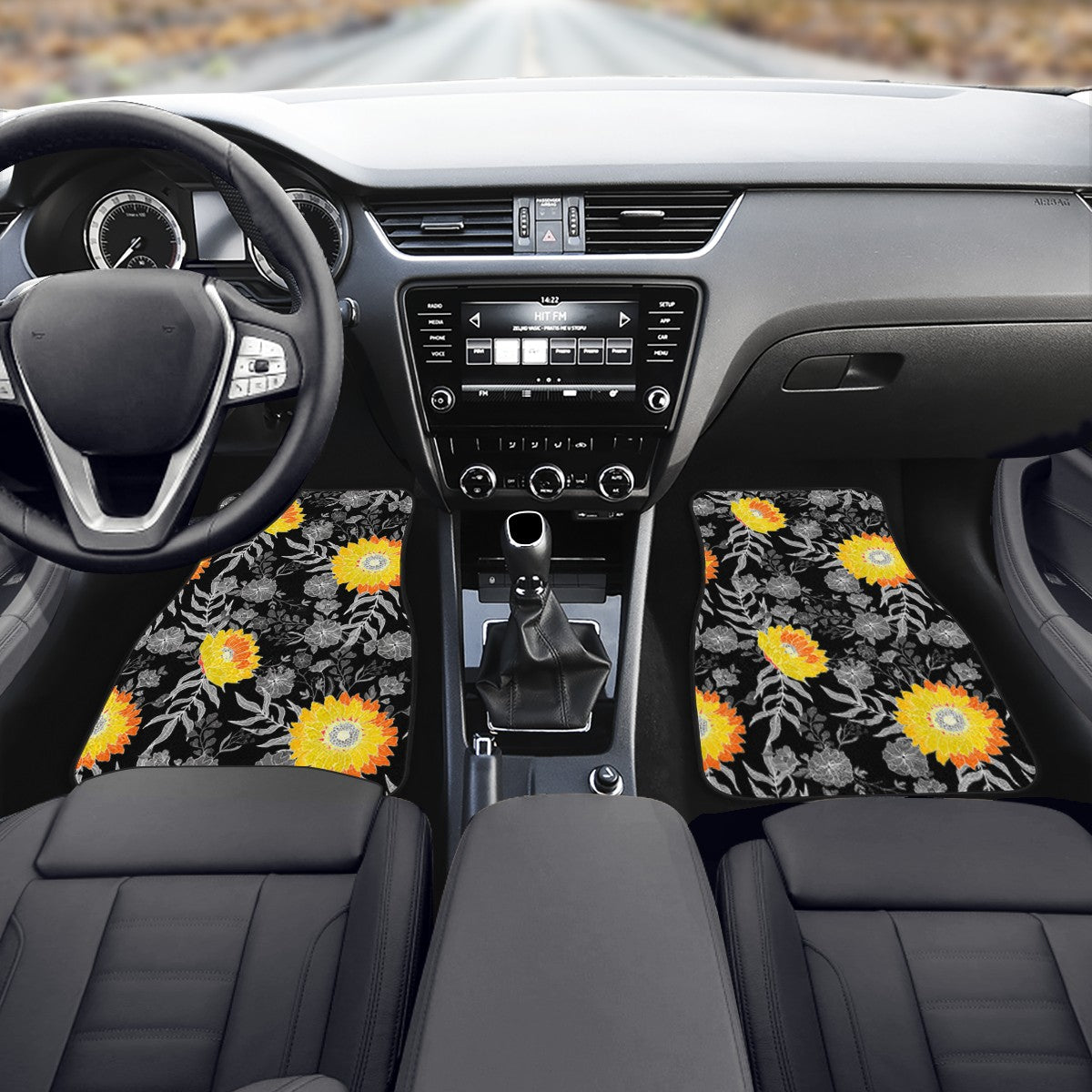 Sunflower Car Floor Mats