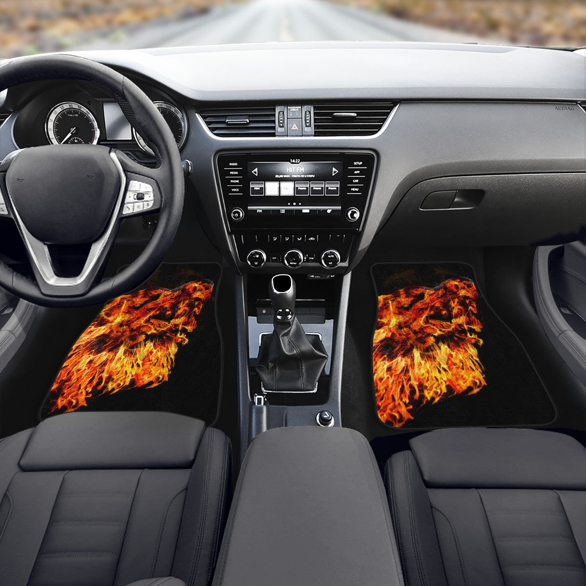 Wolf Custom Car Floor Mats