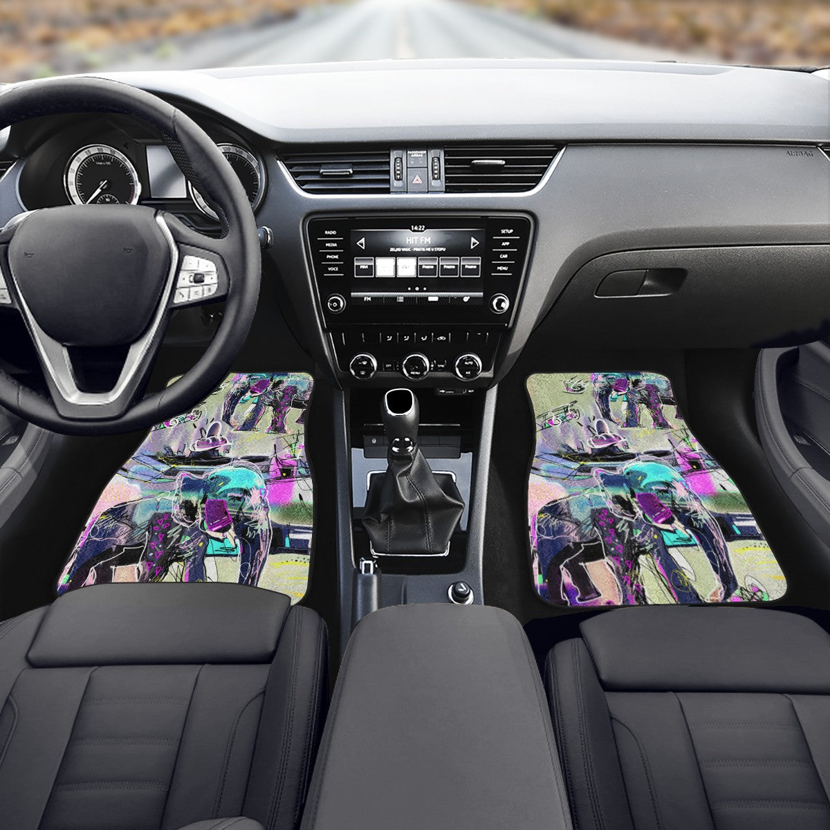Elephant Custom Car Floor Mats