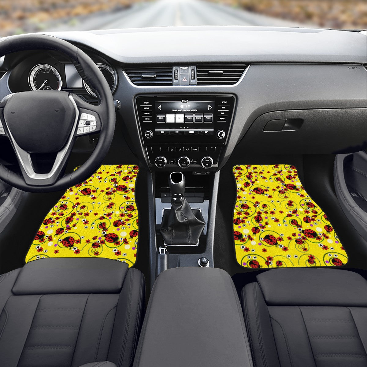 Ladybug Custom Car Floor Mats