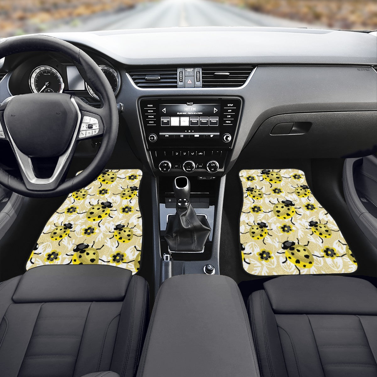 Ladybug Custom Car Floor Mats