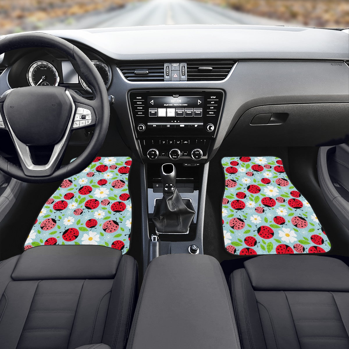 Ladybug Custom Car Floor Mats