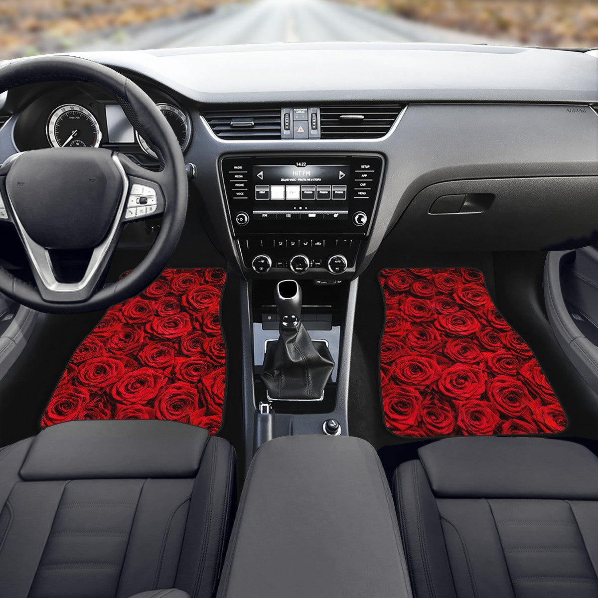 Rose Custom Car Floor Mats