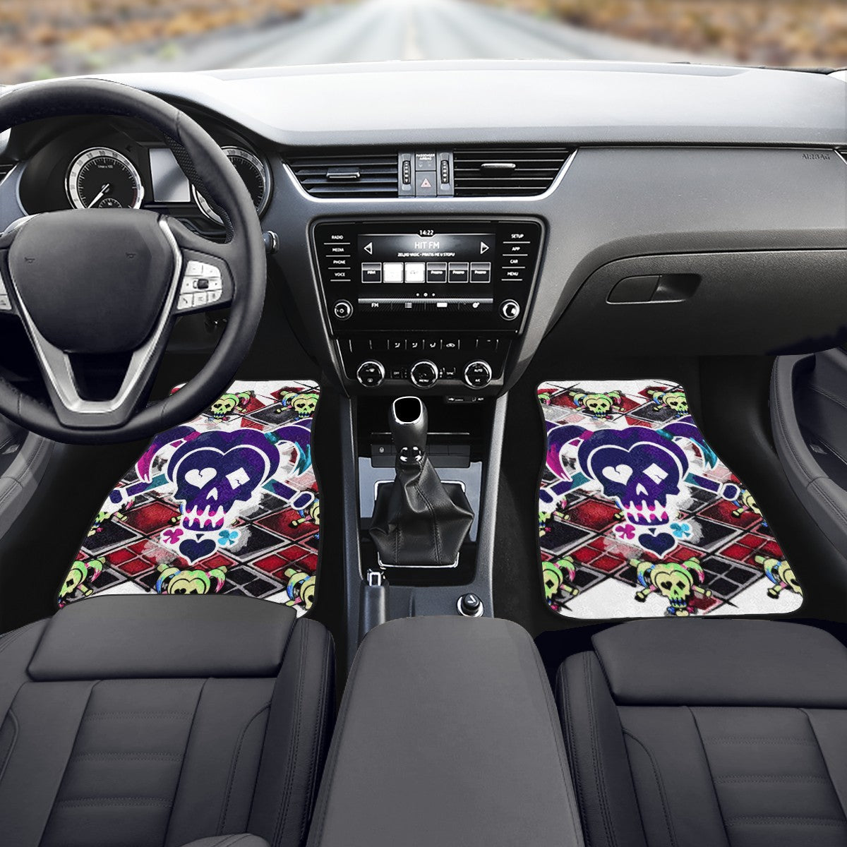 Harley Quinn Custom Car Floor Mats