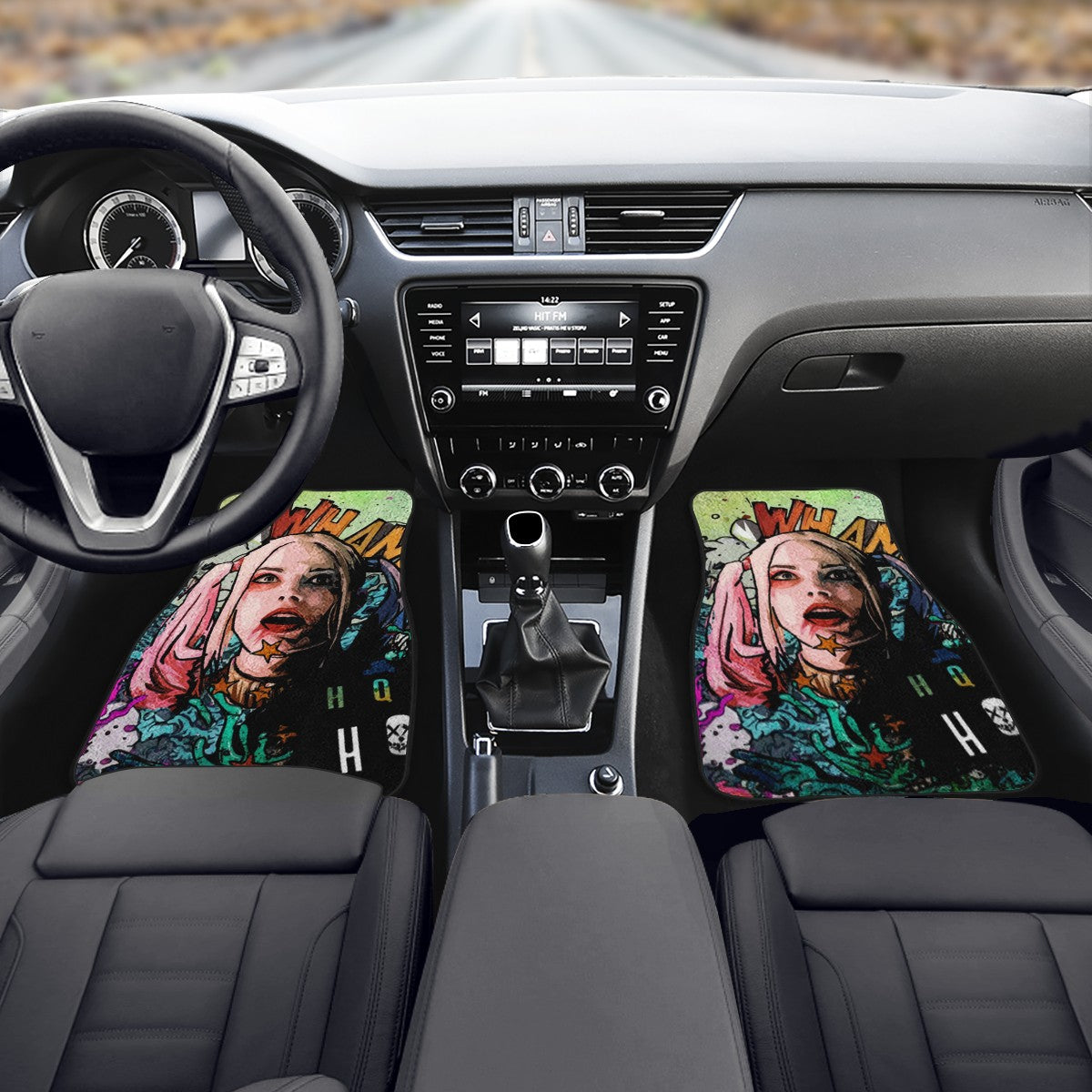 Harley Quinn Custom Car Floor Mats
