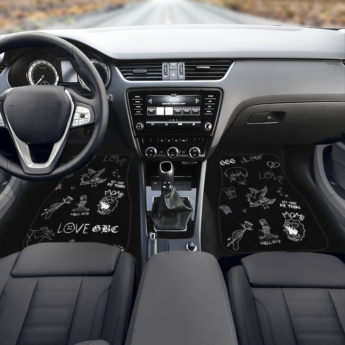 Lil Peep Custom Car Floor Mats