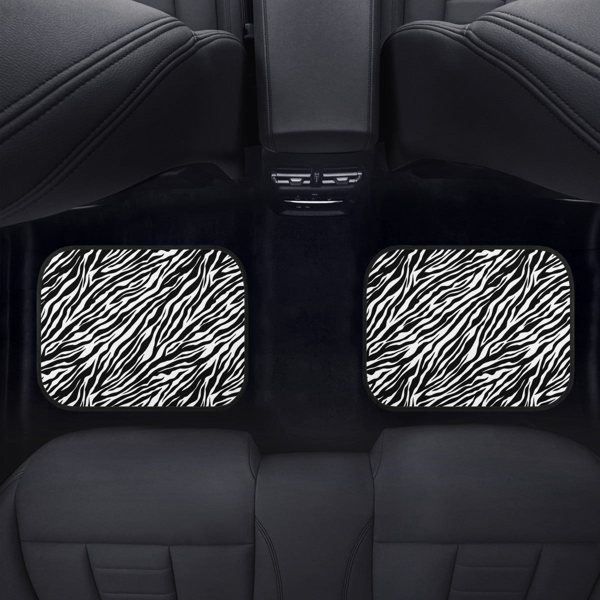 Zebra Custom Car Floor Mats