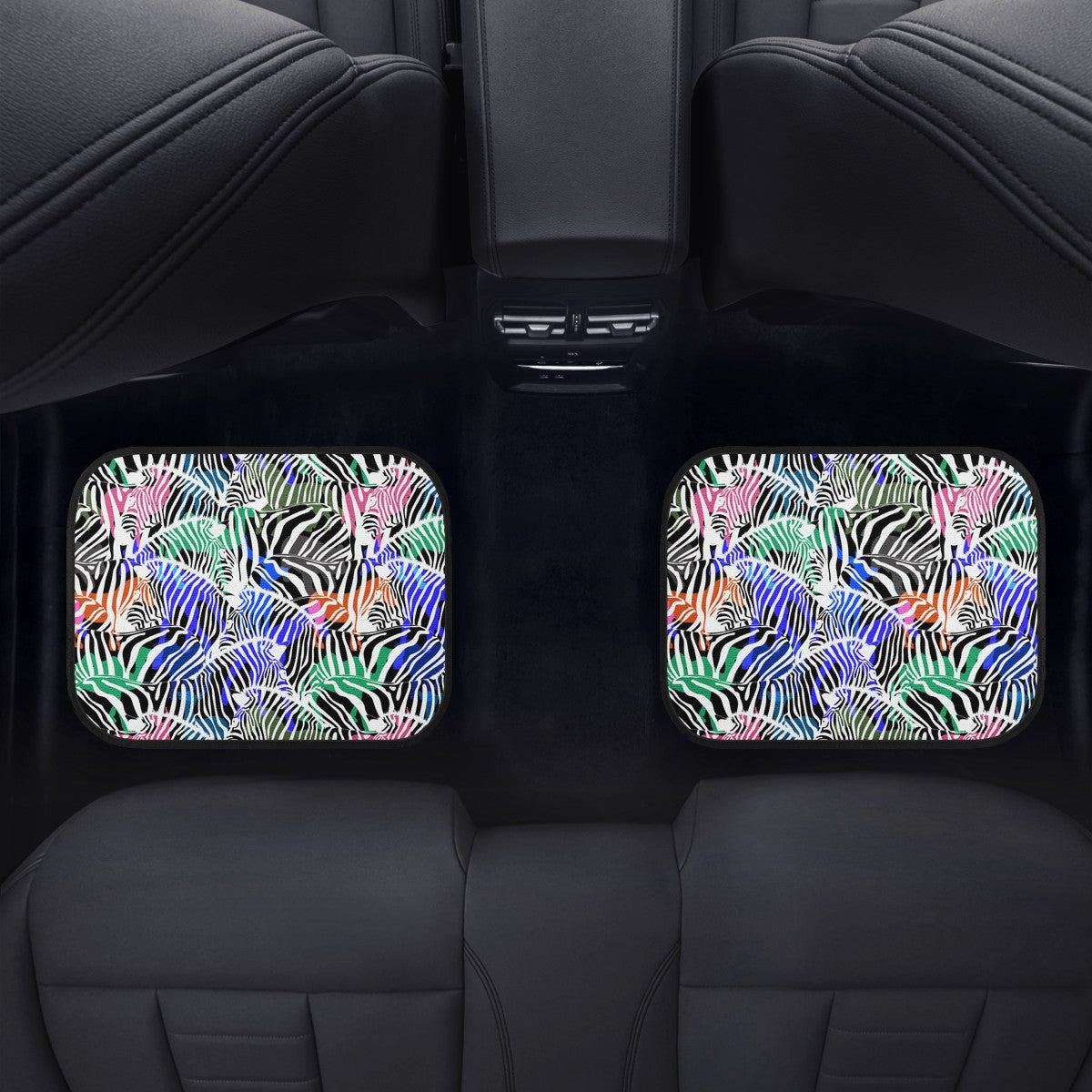 Zebra Custom Car Floor Mats