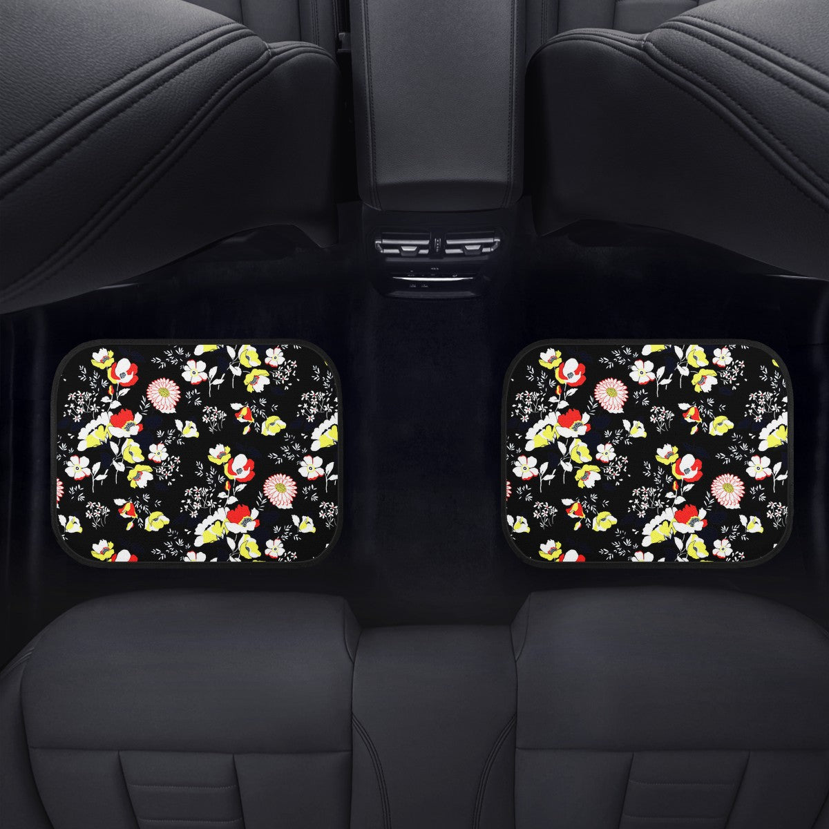 Flower Custom Car Floor Mats