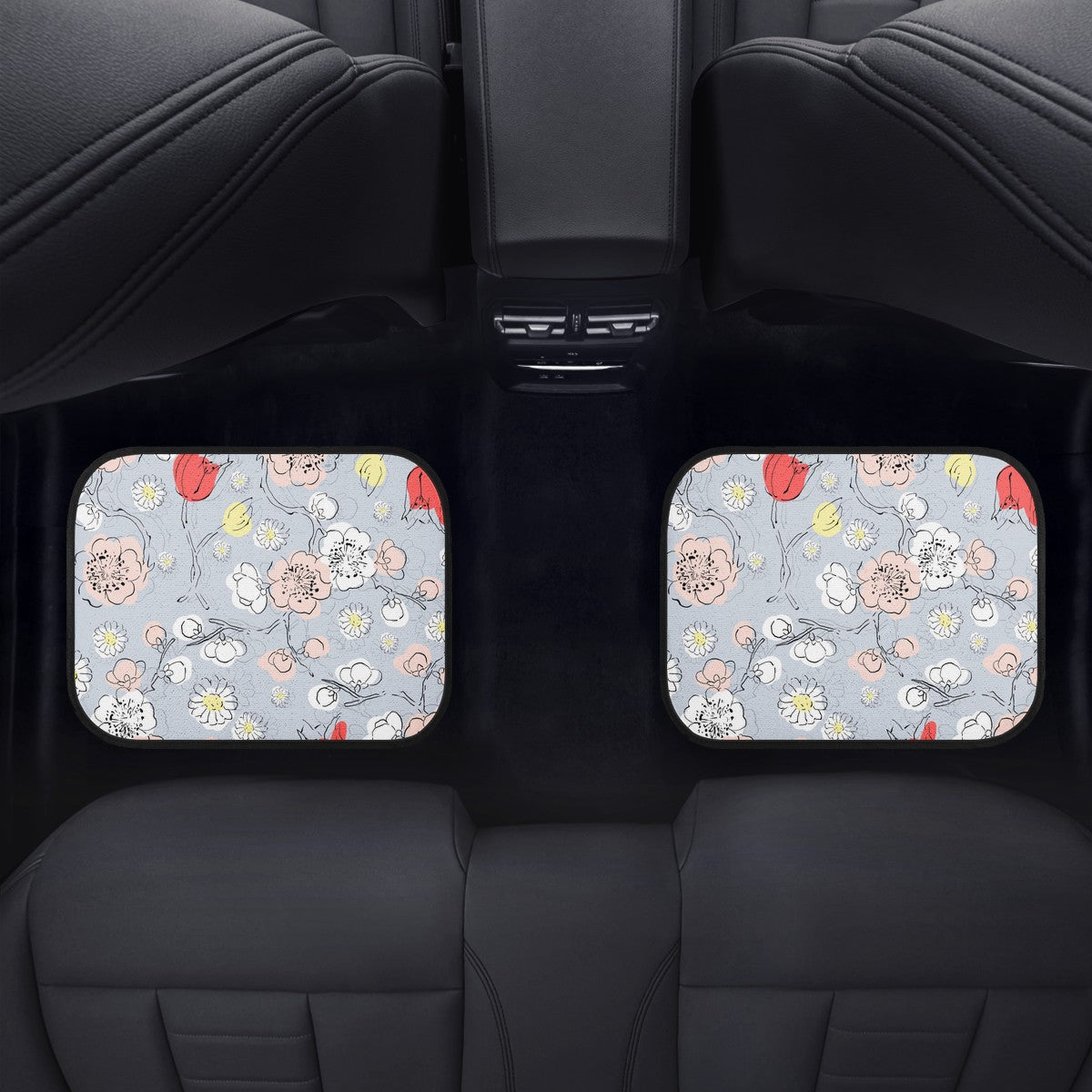Flower Custom Car Floor Mats