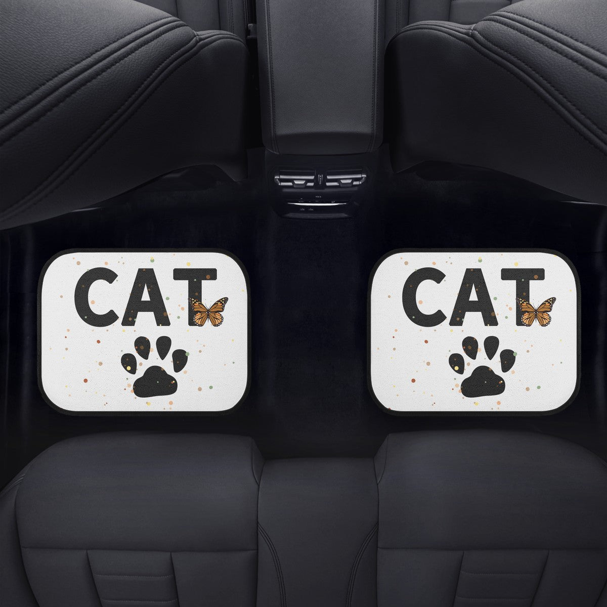 Cat Custom Car Floor Mats