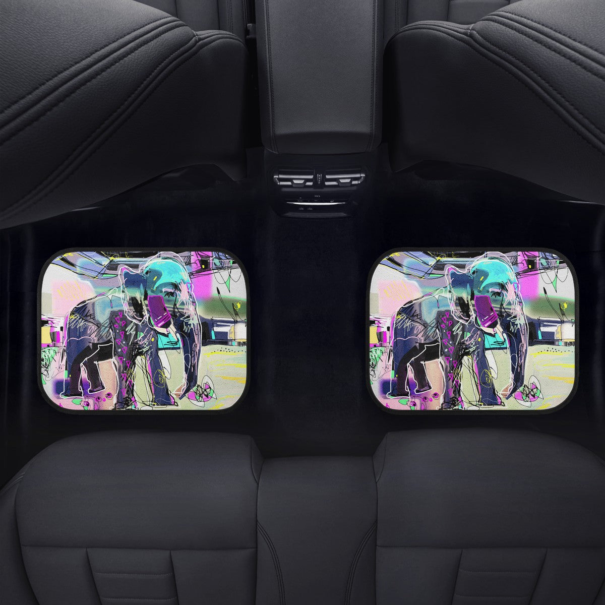 Elephant Custom Car Floor Mats