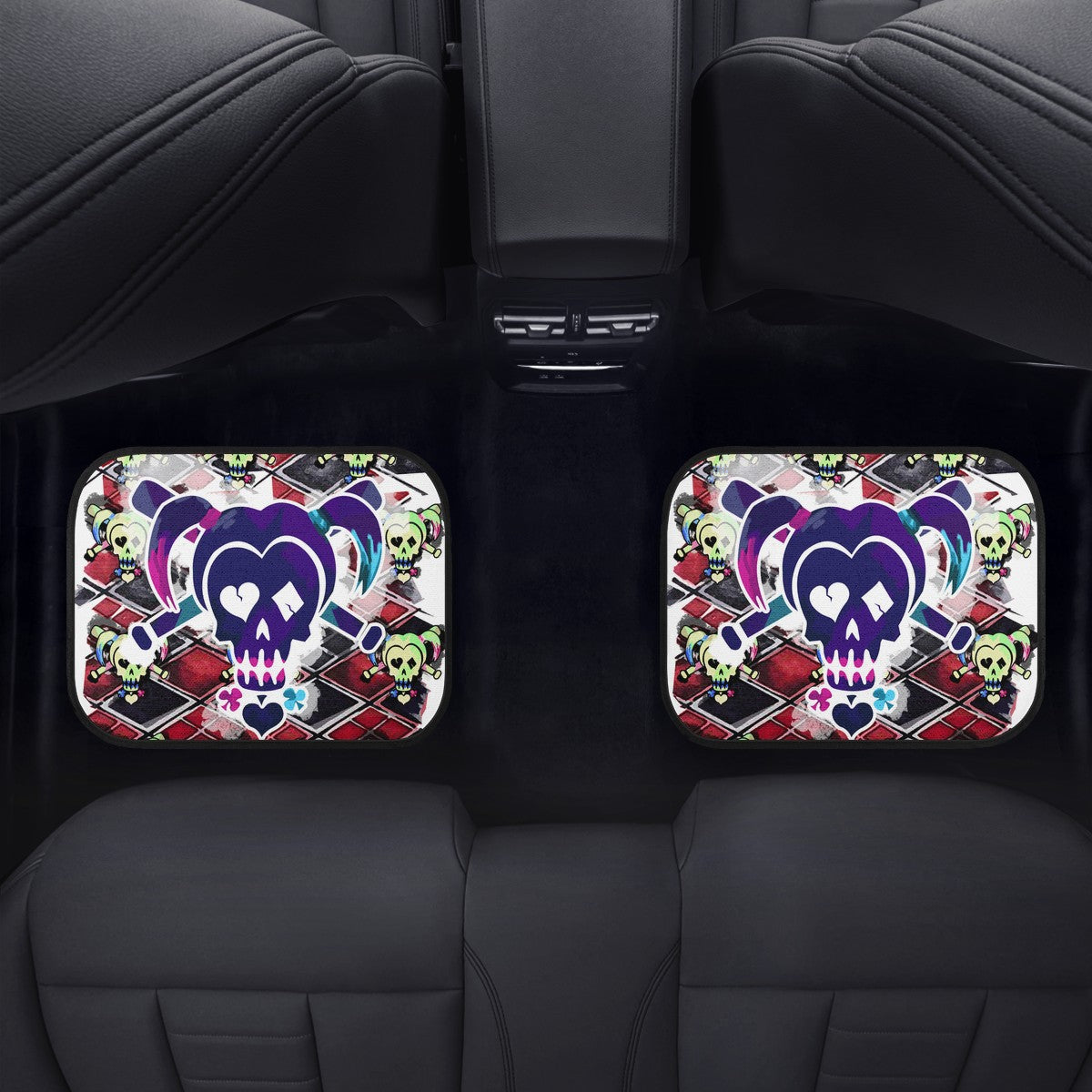 Harley Quinn Custom Car Floor Mats