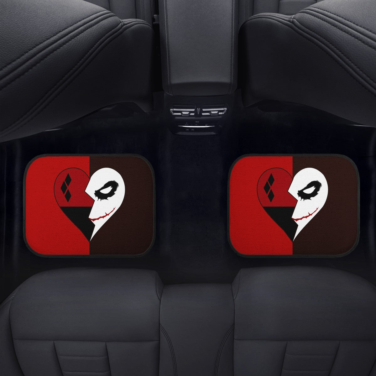 Harley Quinn Custom Car Floor Mats