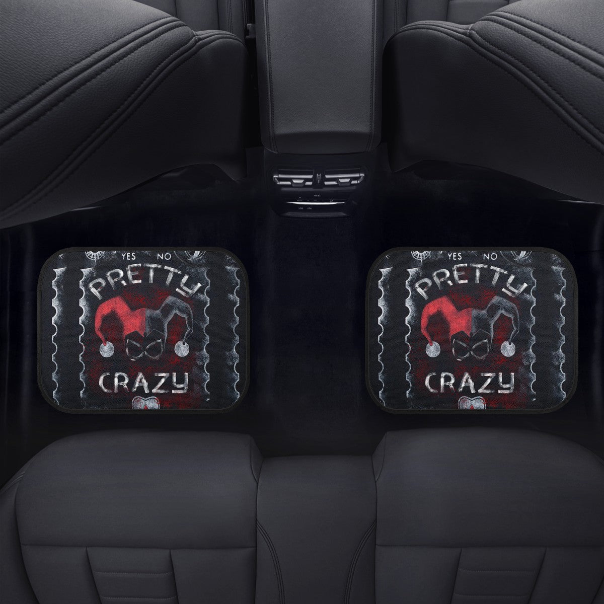 Harley Quinn Custom Car Floor Mats