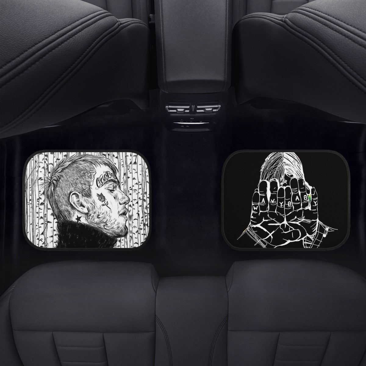 Lil Peep Custom Car Floor Mats