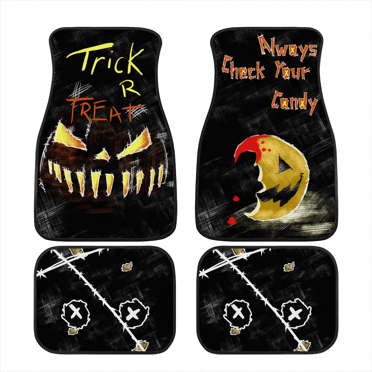 Trick R Treat Custom Car Floor Mats
