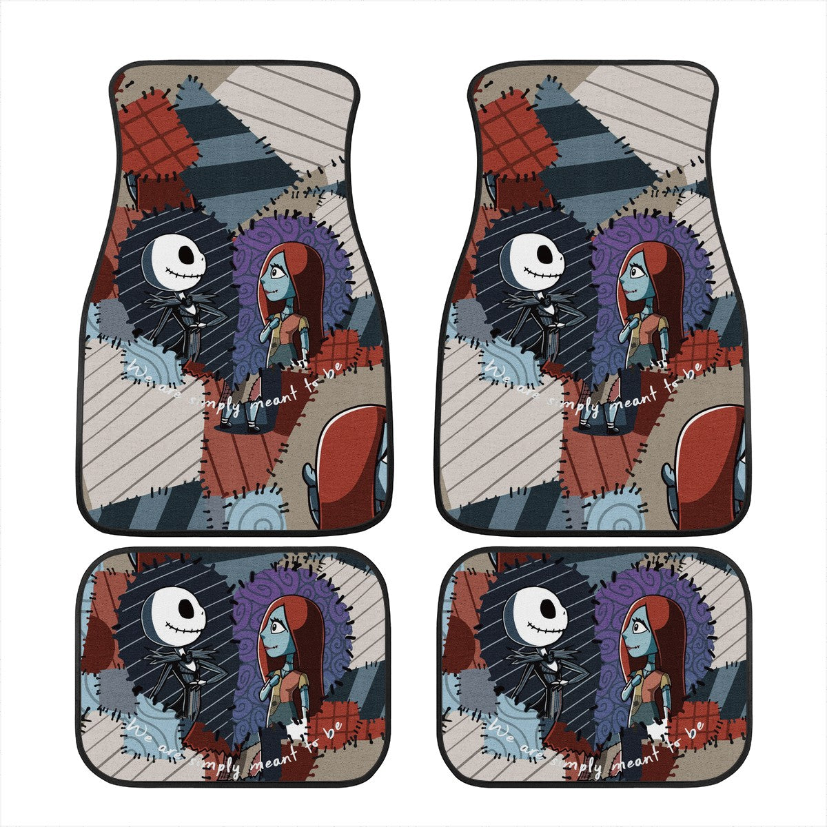 The Nightmare Before Christmas Custom Car Floor Mats