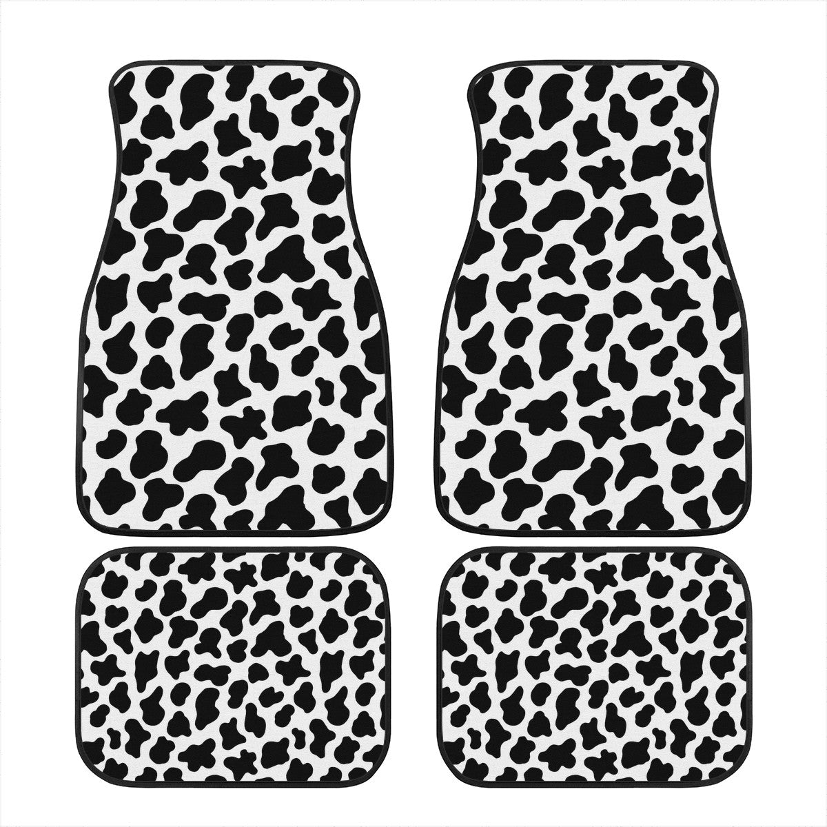 Cow Custom Car Floor Mats