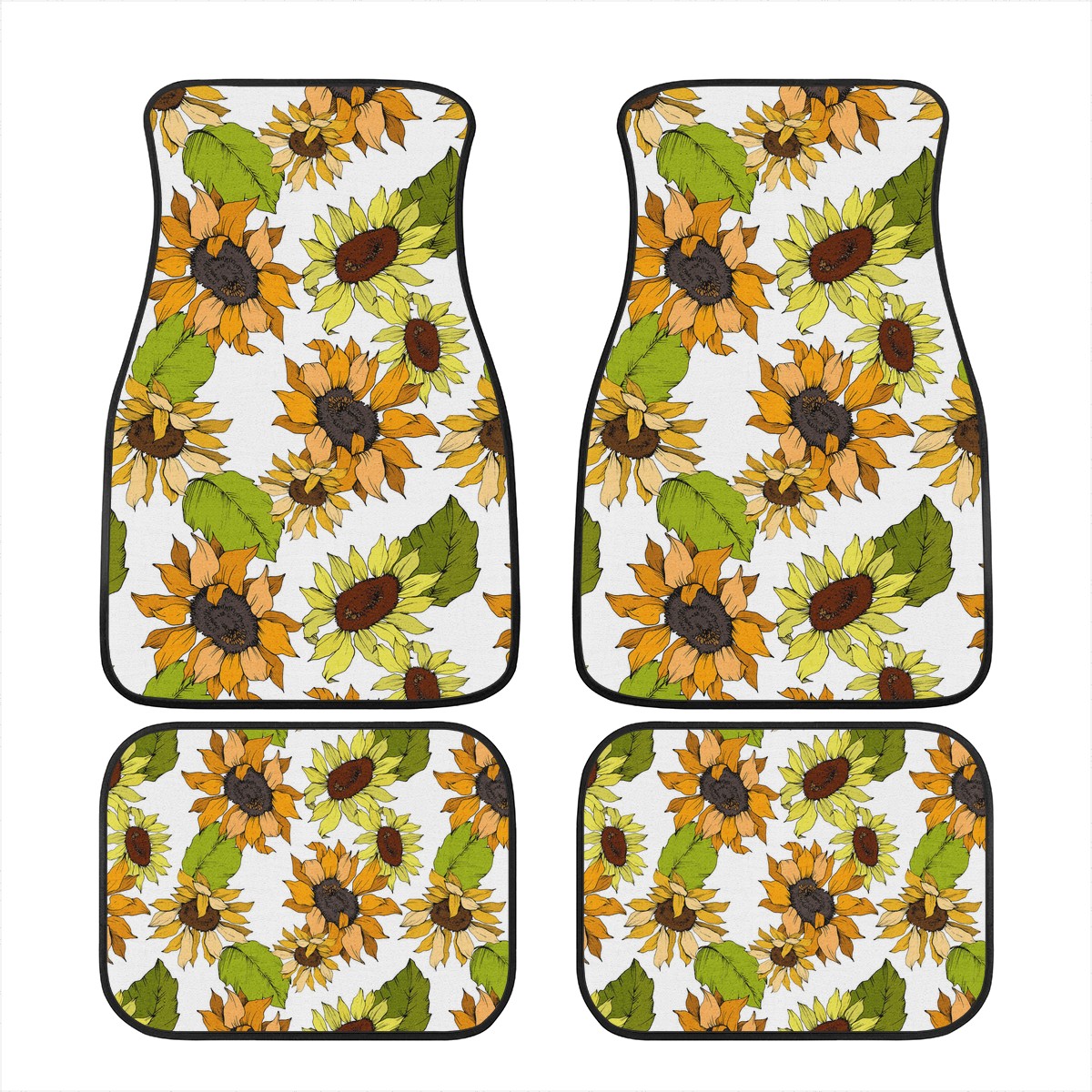 Sunflower Custom Car Floor Mats