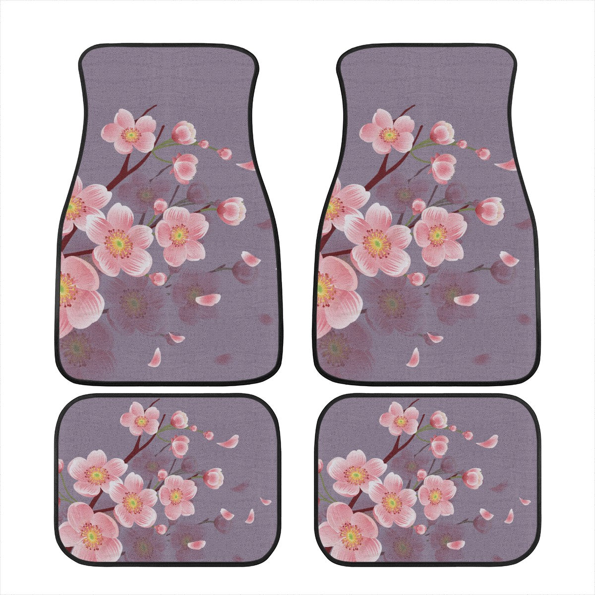 Flower Custom Car Floor Mats