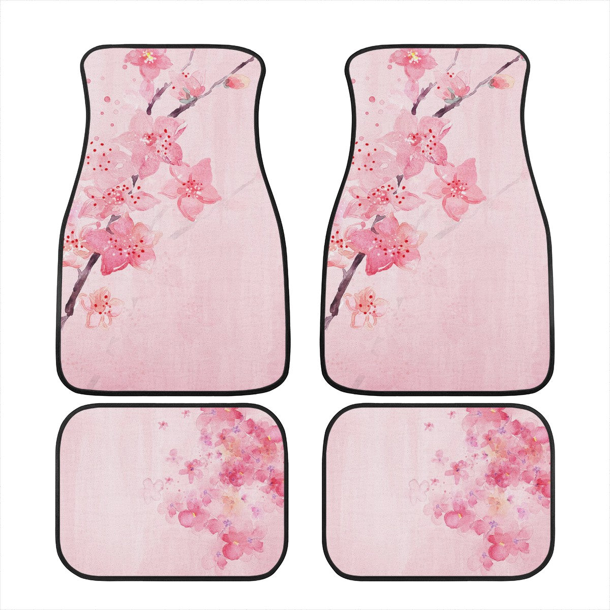 Flower Custom Car Floor Mats