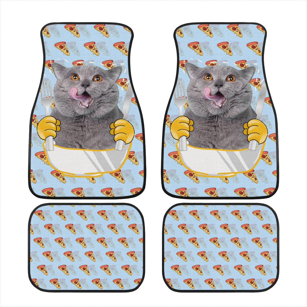Cat Custom Car Floor Mats