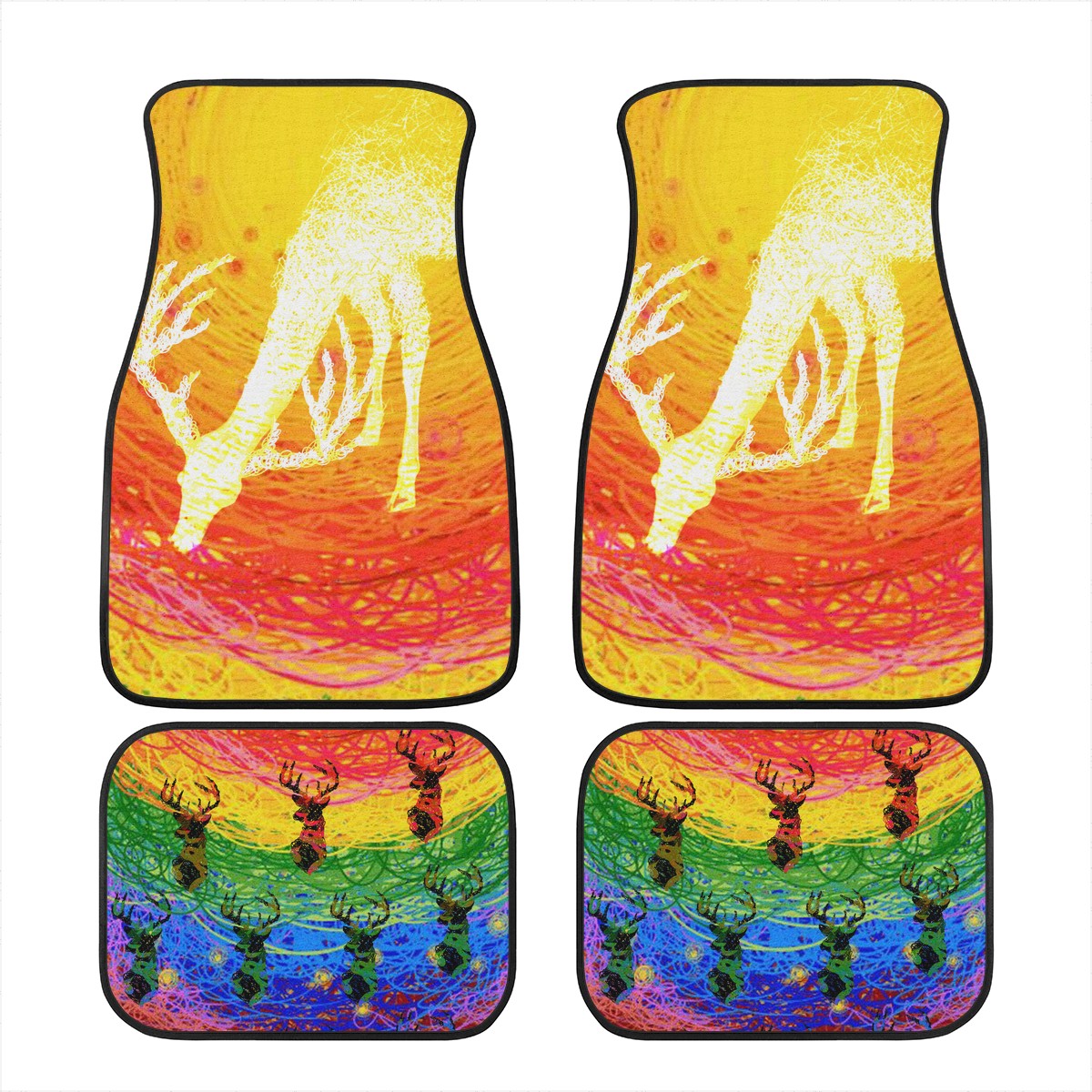 Deer Custom Car Floor Mats