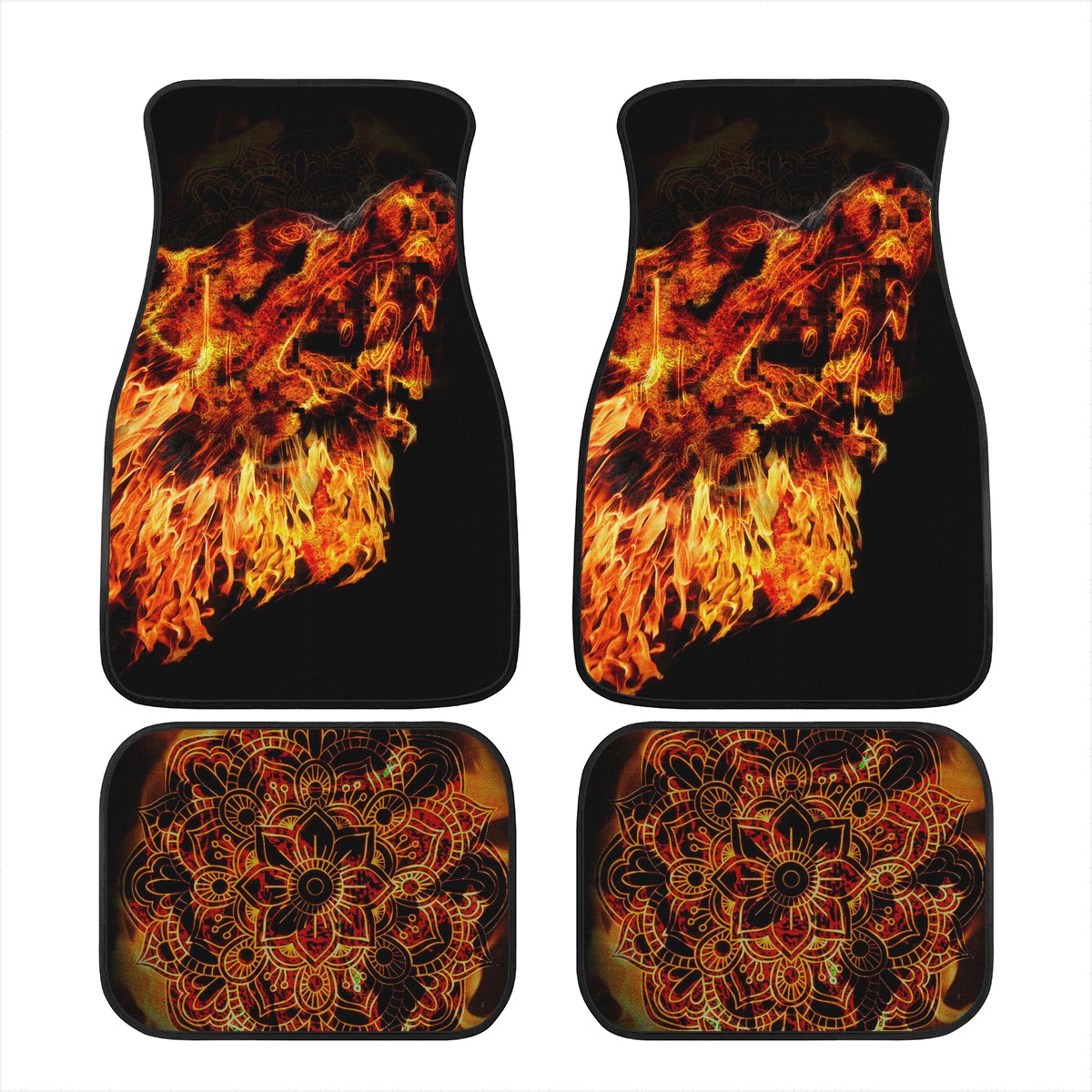 Wolf Custom Car Floor Mats