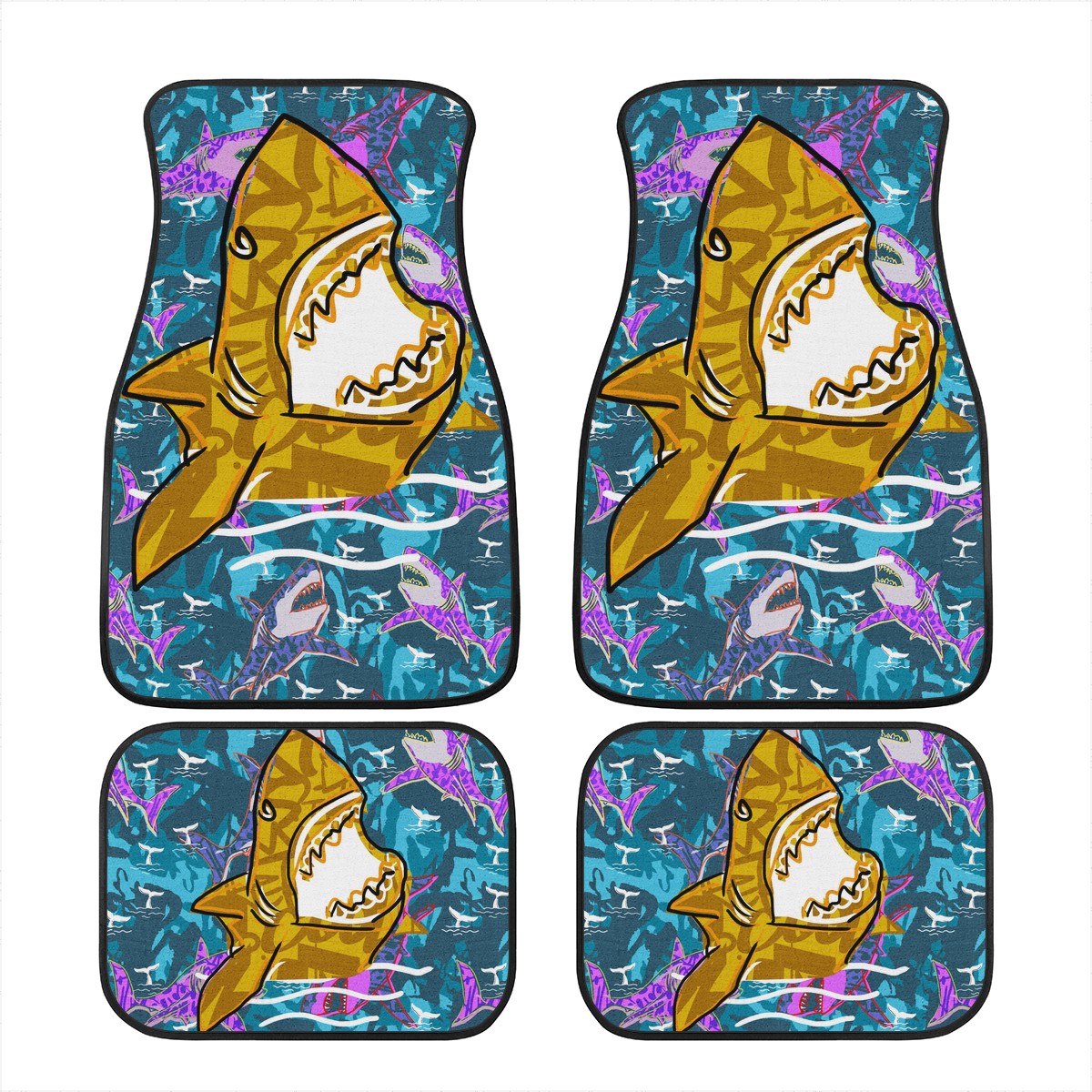 Shark Custom Car Floor Mats