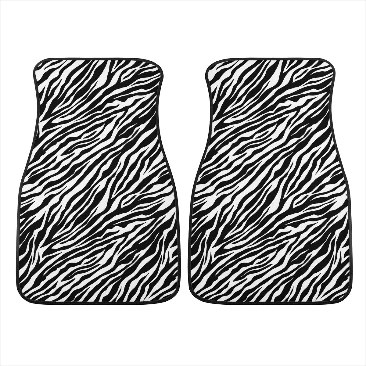 Zebra Custom Car Floor Mats