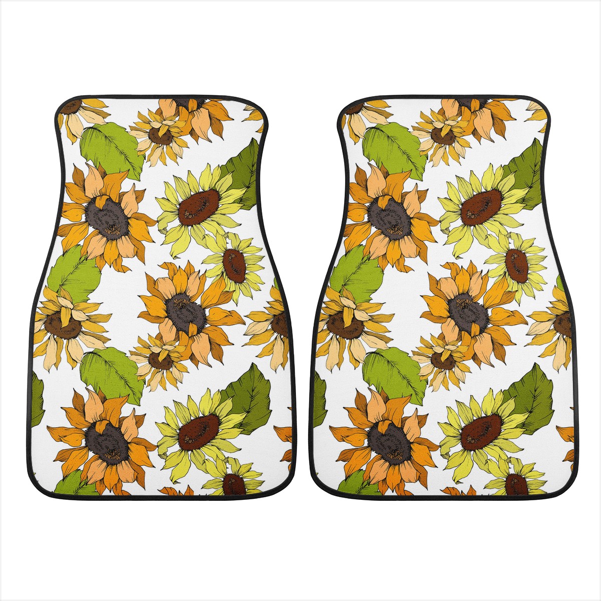 Sunflower Custom Car Floor Mats