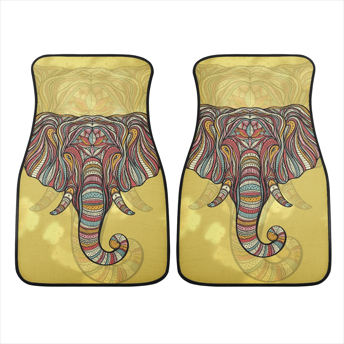Elephant Custom Car Floor Mats