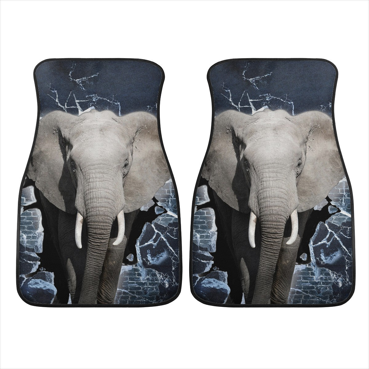 Elephant Custom Car Floor Mats