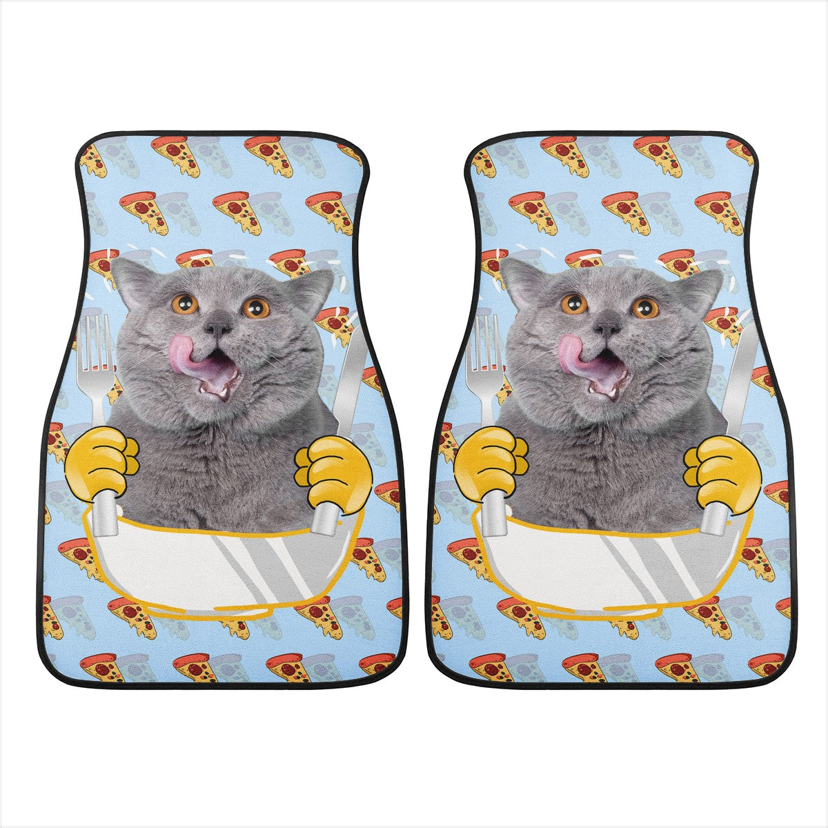 Cat Custom Car Floor Mats