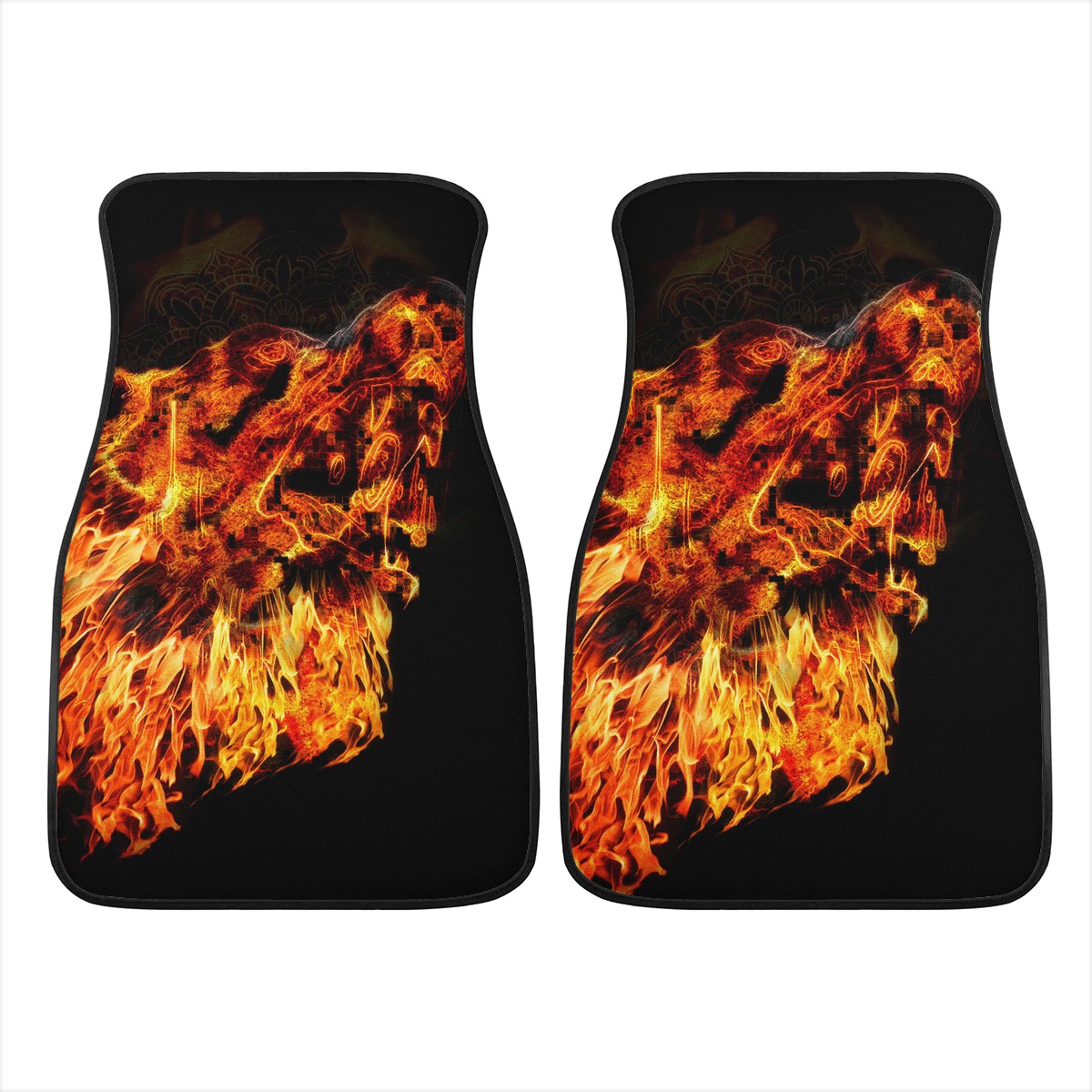 Wolf Custom Car Floor Mats