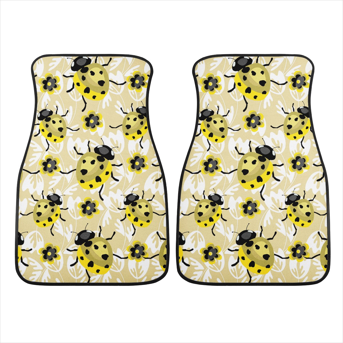 Ladybug Custom Car Floor Mats