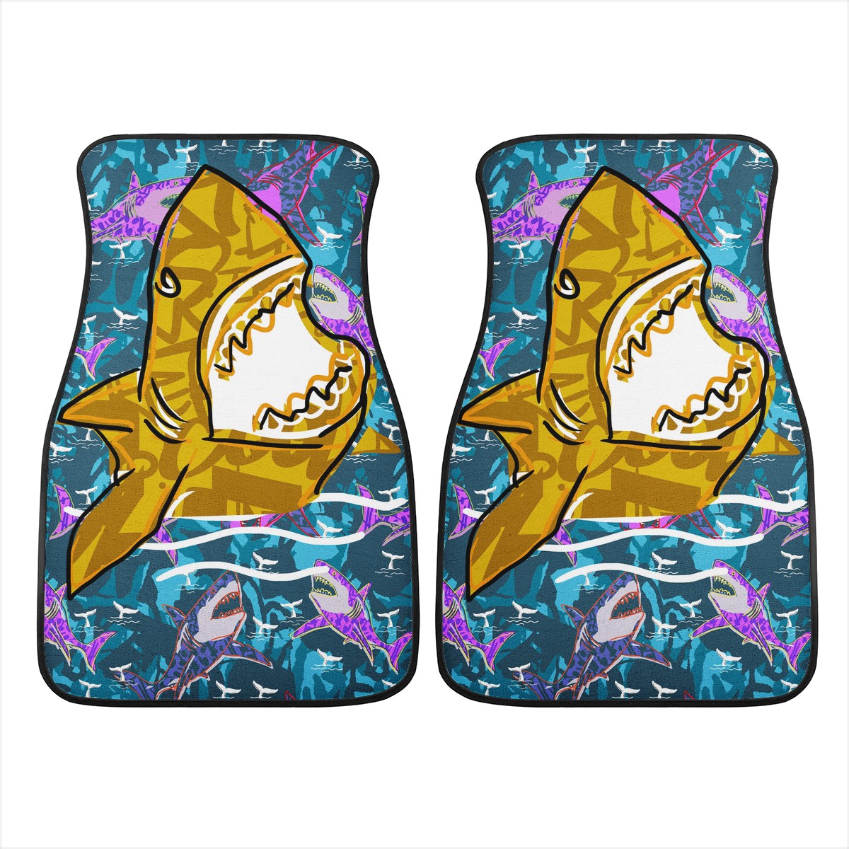Shark Custom Car Floor Mats