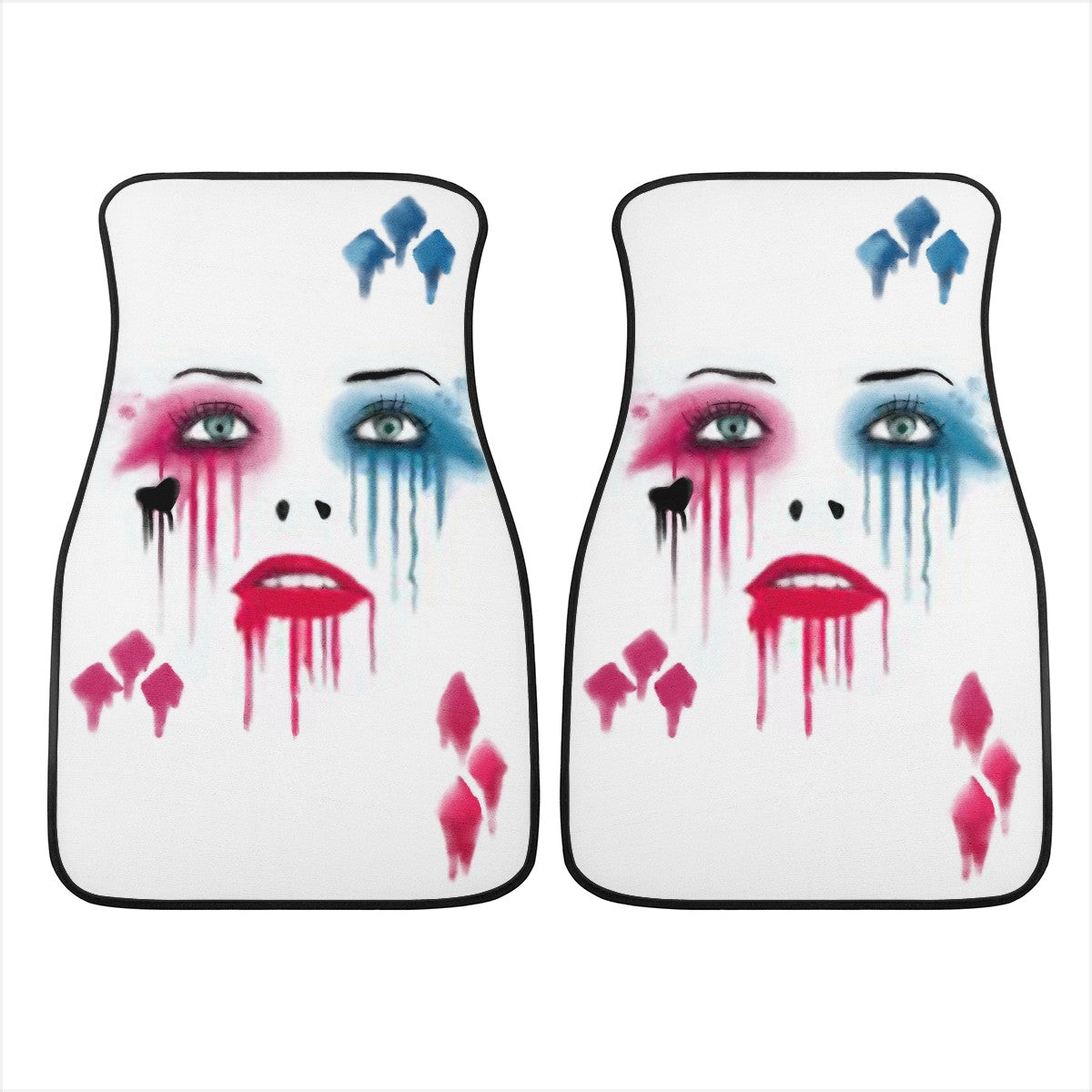 Harley Quinn Custom Car Floor Mats