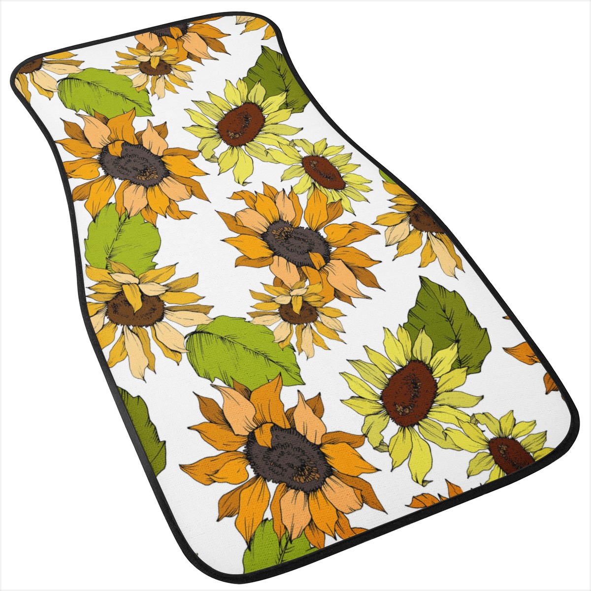 Sunflower Custom Car Floor Mats