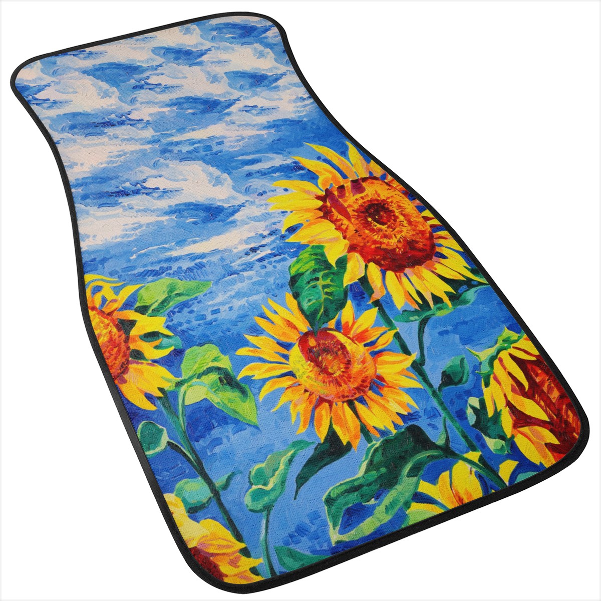 Sunflower Custom Car Floor Mats