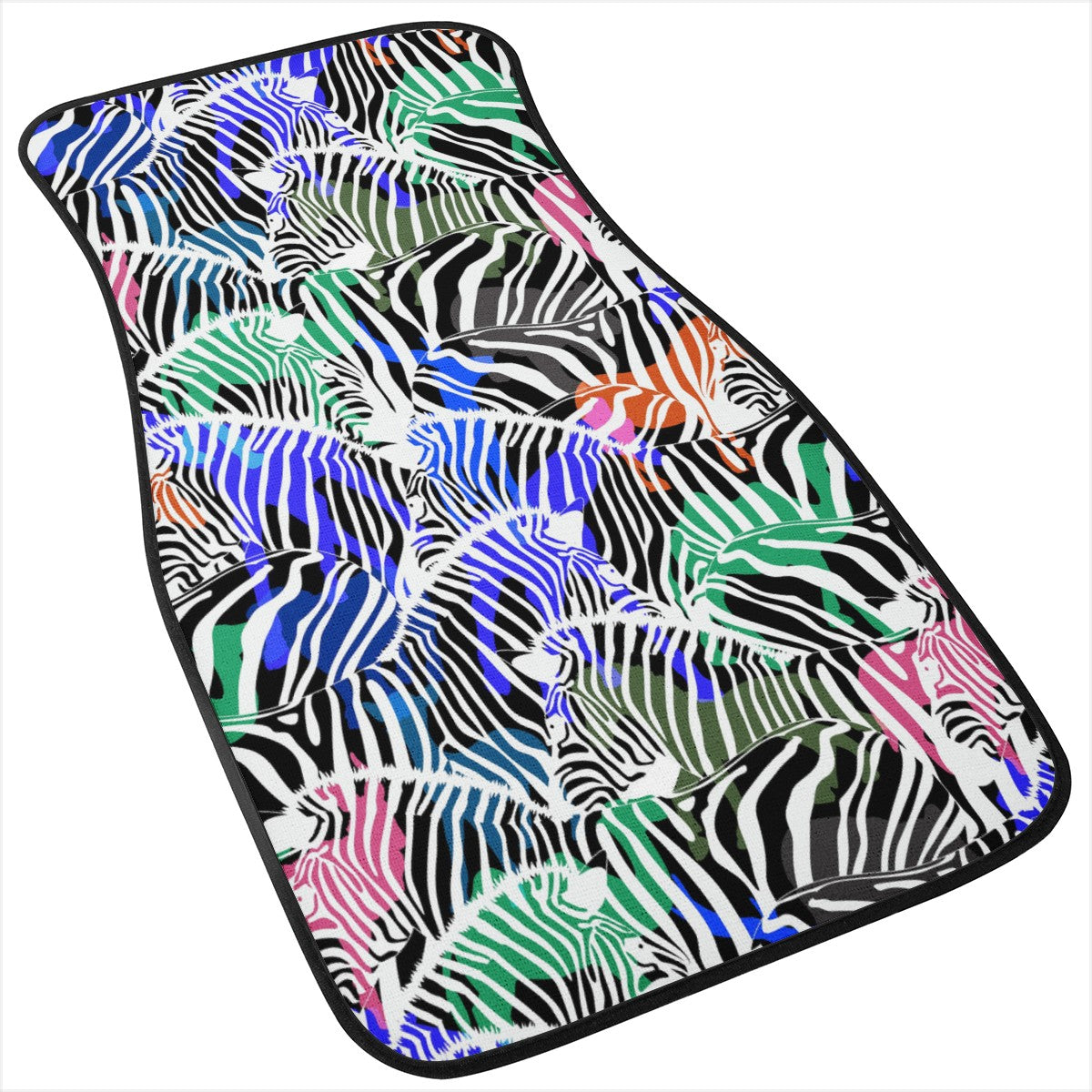 Zebra Custom Car Floor Mats