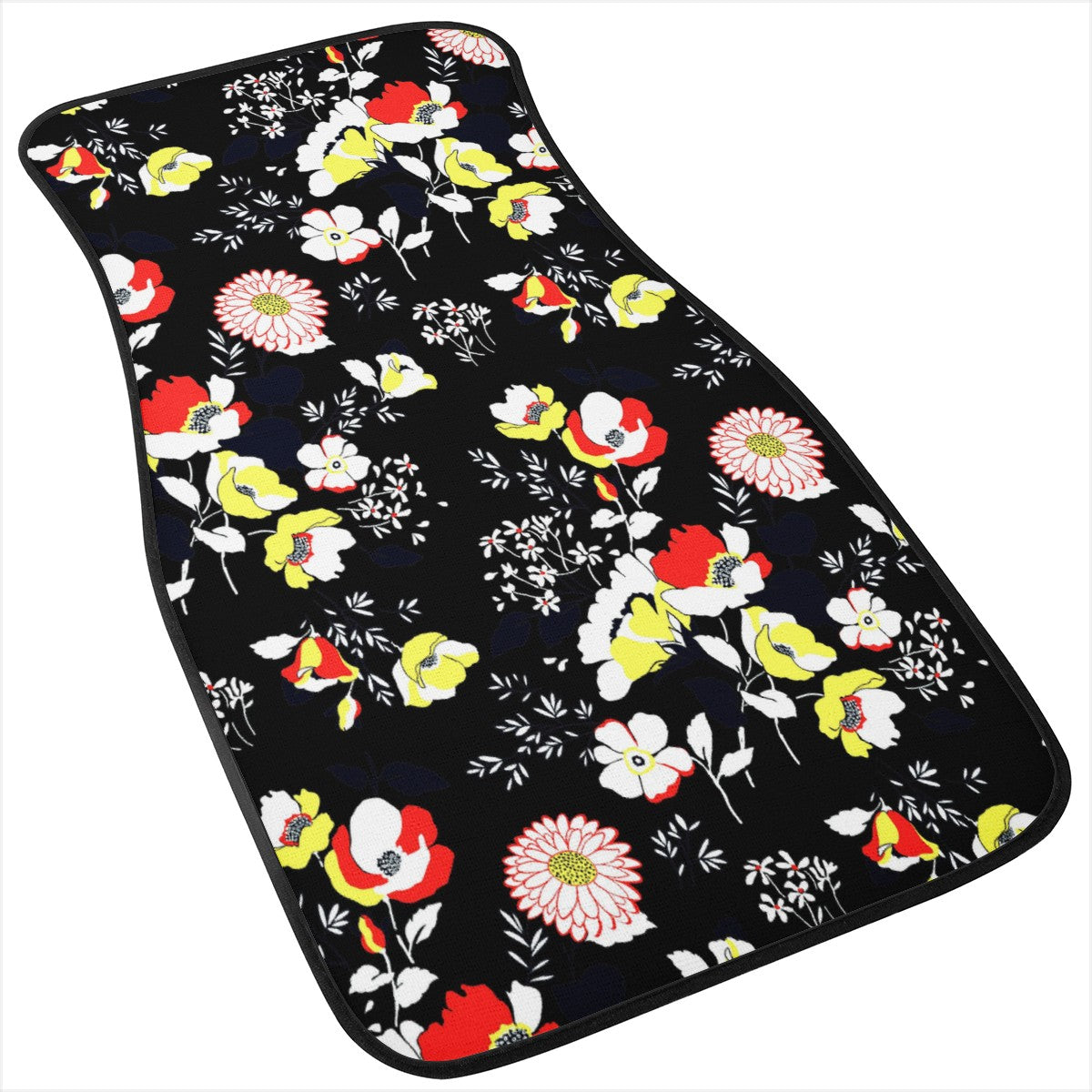 Flower Custom Car Floor Mats