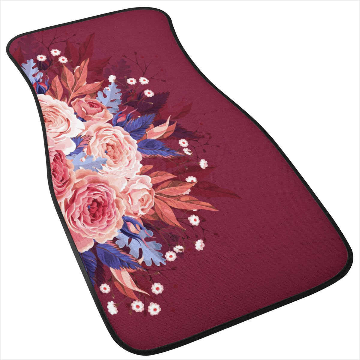 Flower Custom Car Floor Mats