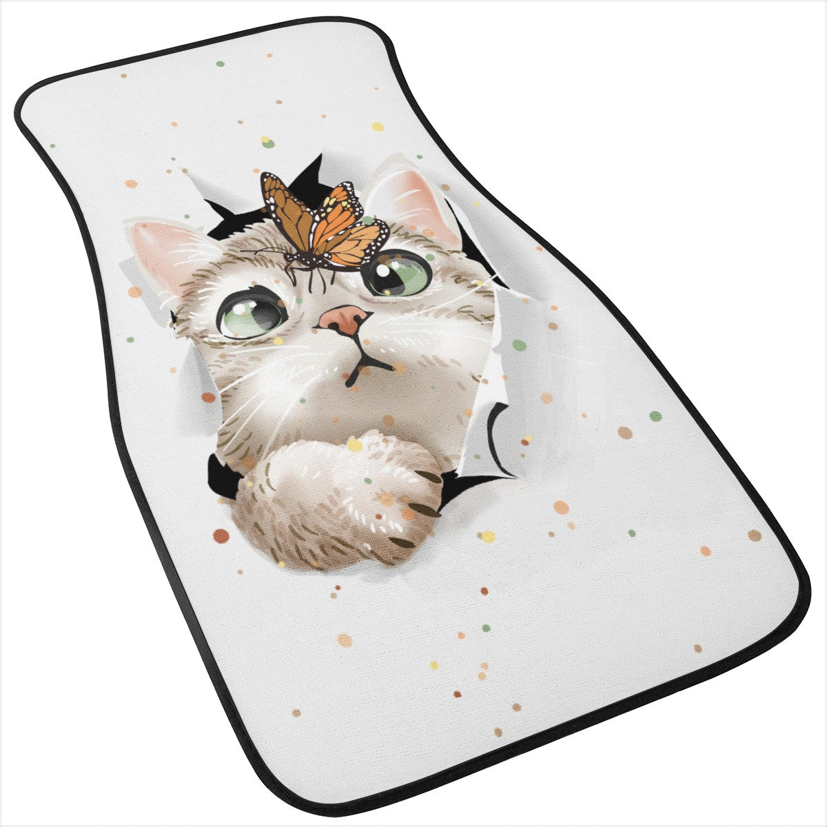 Cat Custom Car Floor Mats
