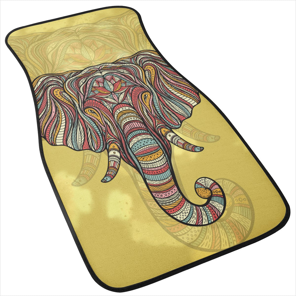 Elephant Custom Car Floor Mats