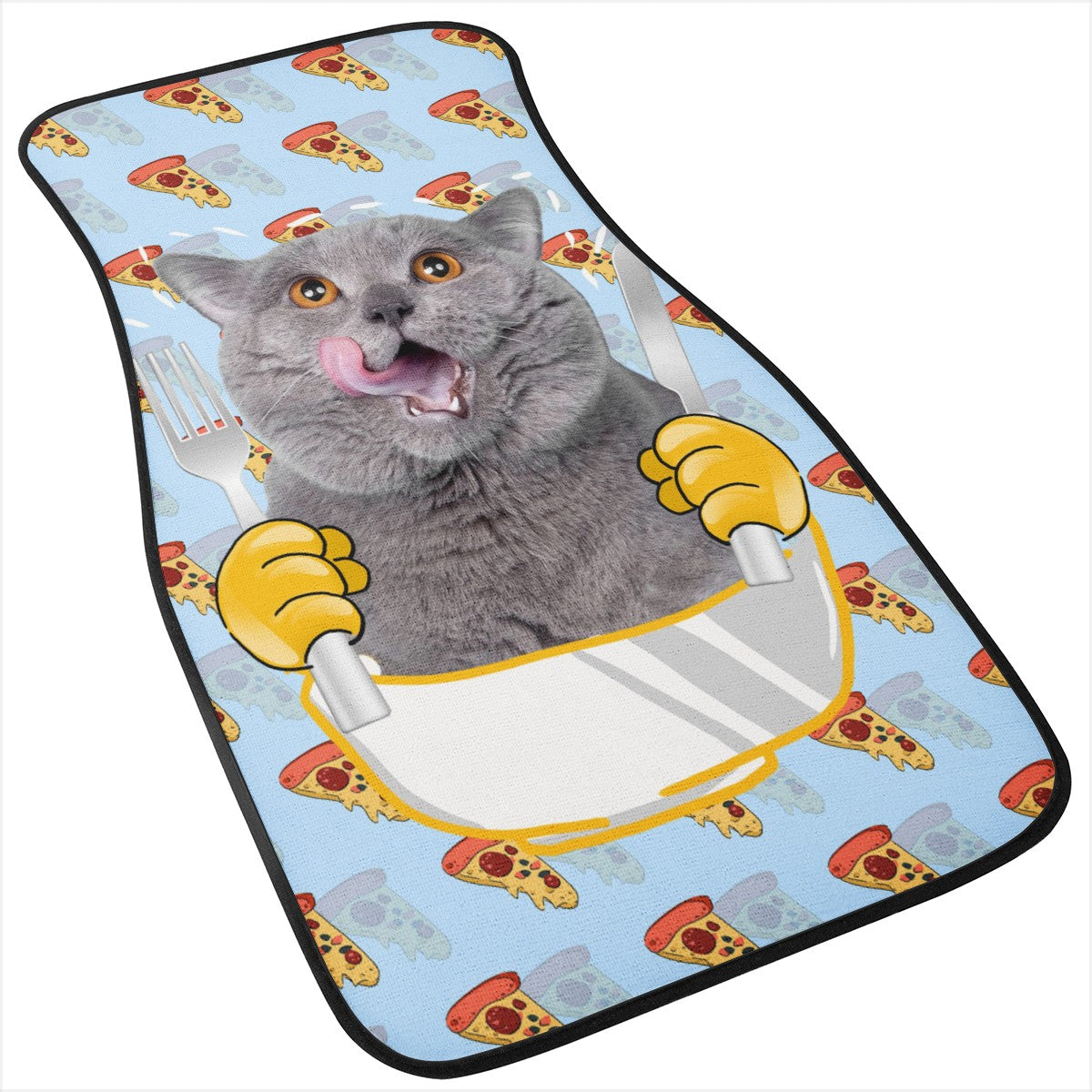 Cat Custom Car Floor Mats