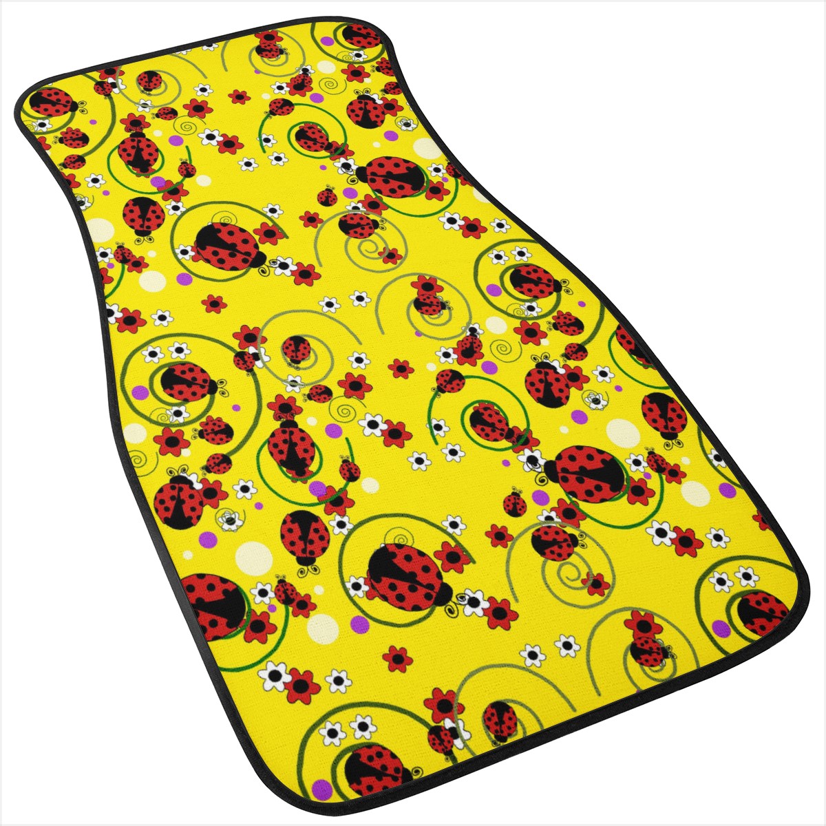 Ladybug Custom Car Floor Mats